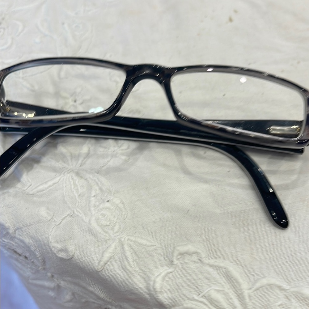 Jill Stuart Black and Gray Eyewear